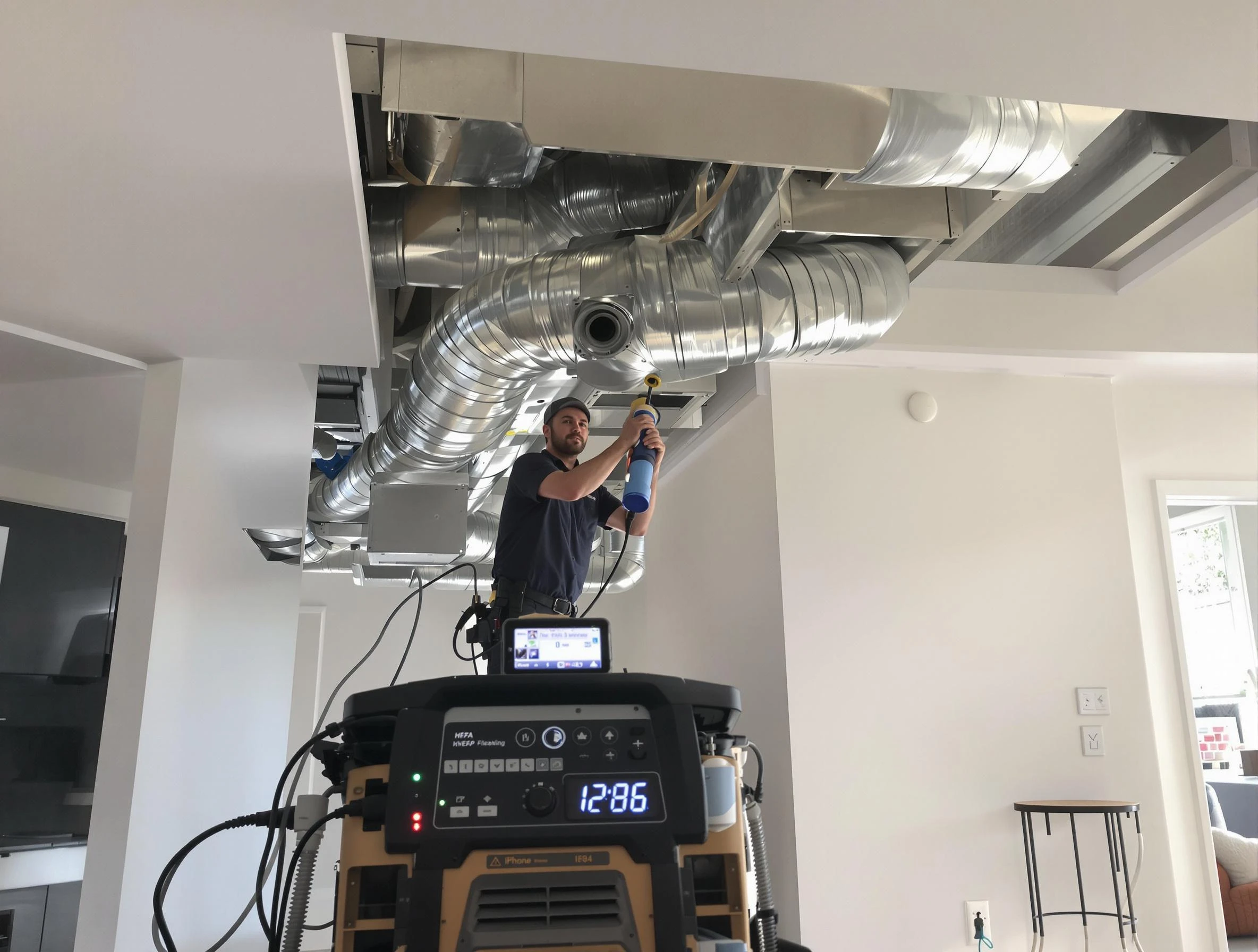 Advanced pure air duct cleaning by White Oak Air Duct Cleaning in White Oak